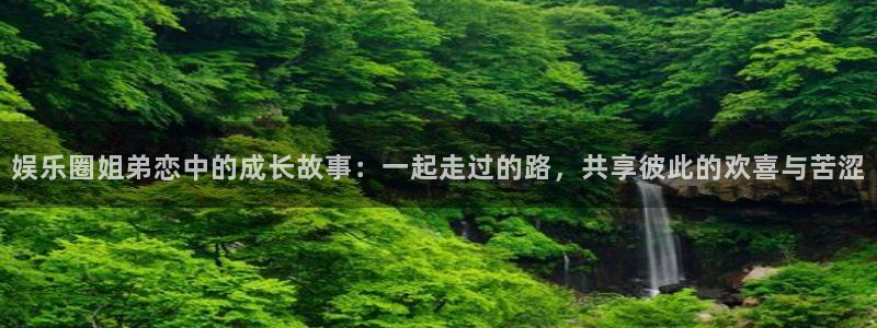 天辰娱乐.ccmpc登录：娱乐圈姐弟恋中的成长故事：一起走过的路，共享彼此的欢喜